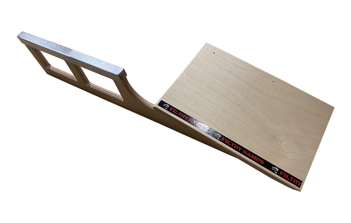 Filthy Fingerboard Ramps - Kicker Hybrid Rail Combo