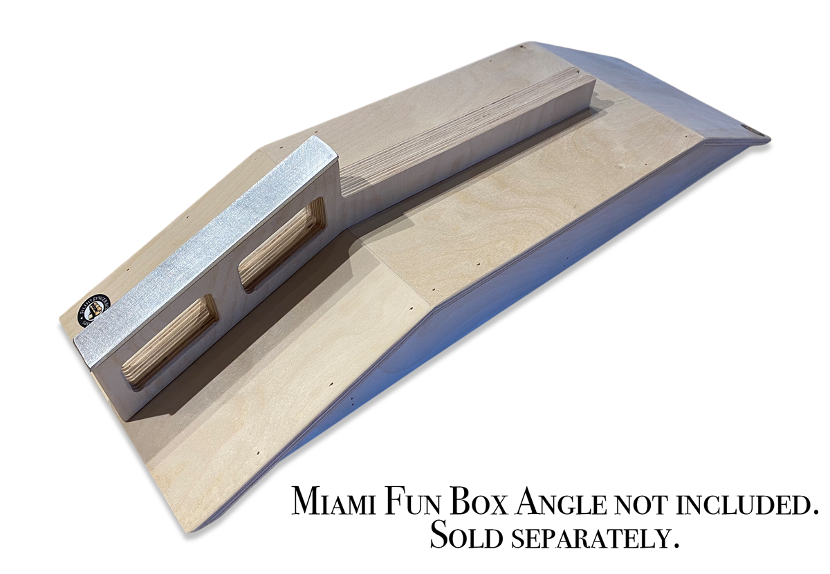 Filthy Fingerboard Ramps - The Miami Fun Box
