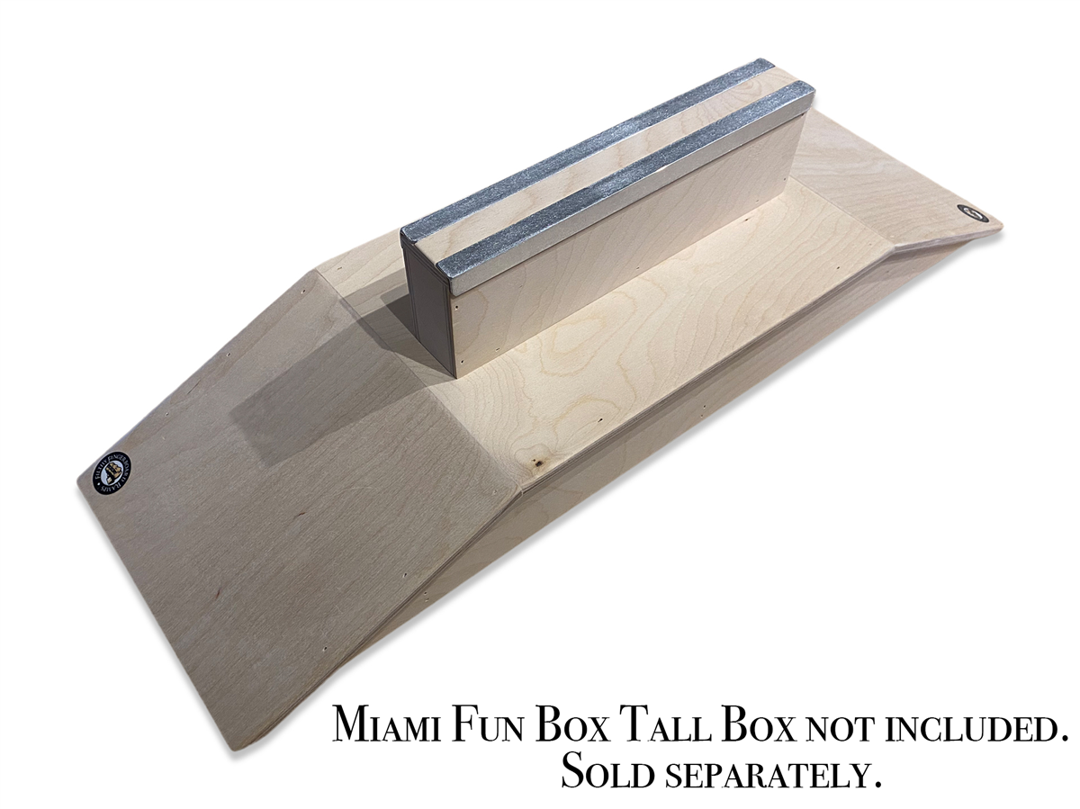 Filthy Fingerboard Ramps - The Miami Fun Box