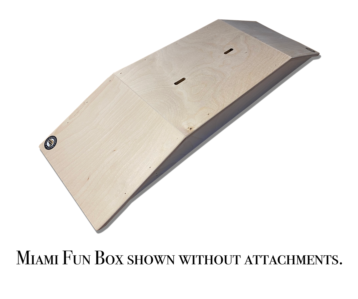 Filthy Fingerboard Ramps - The Miami Fun Box
