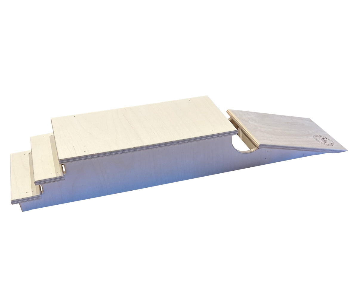 Filthy Fingerboard Ramps - Tampa Kicker to 3 Stairs Set
