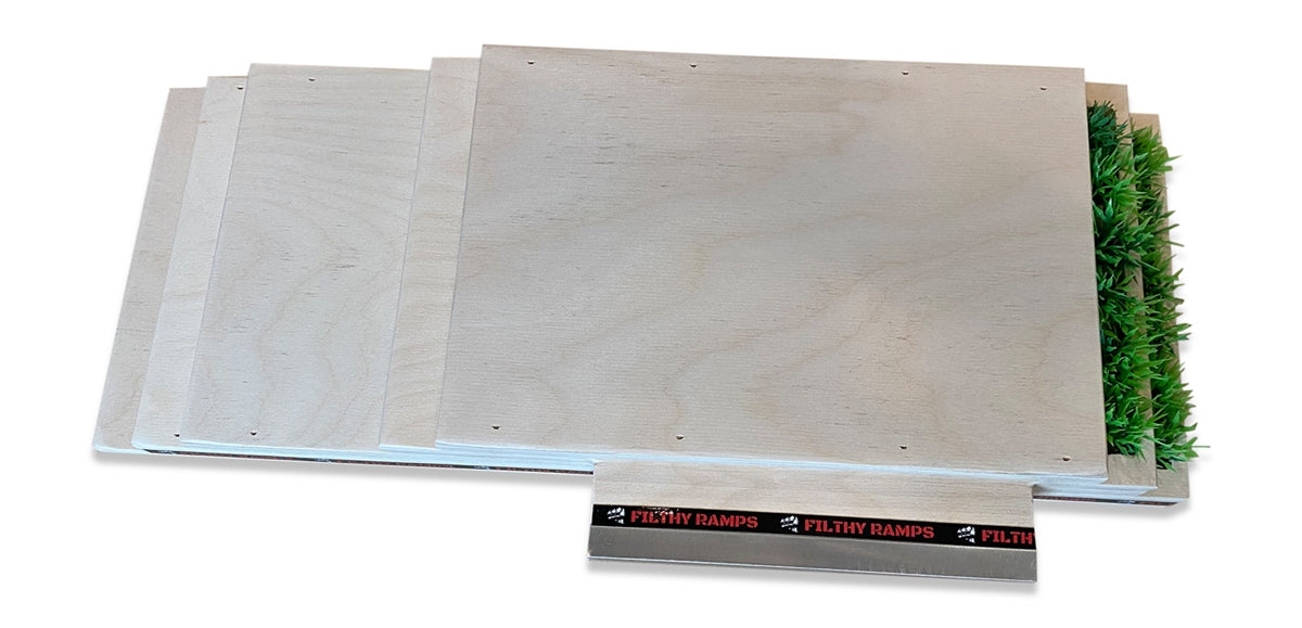 Filthy Fingerboard Ramps - 45 Ply Stair Case Planter Box