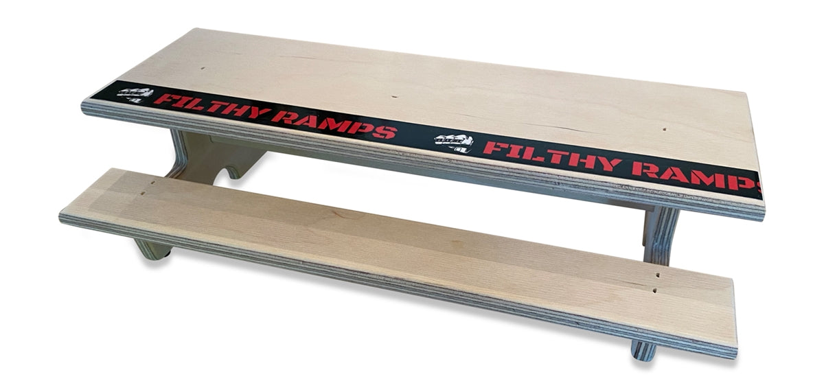 Filthy Fingerboard Ramps - Yosemite Picnic Table