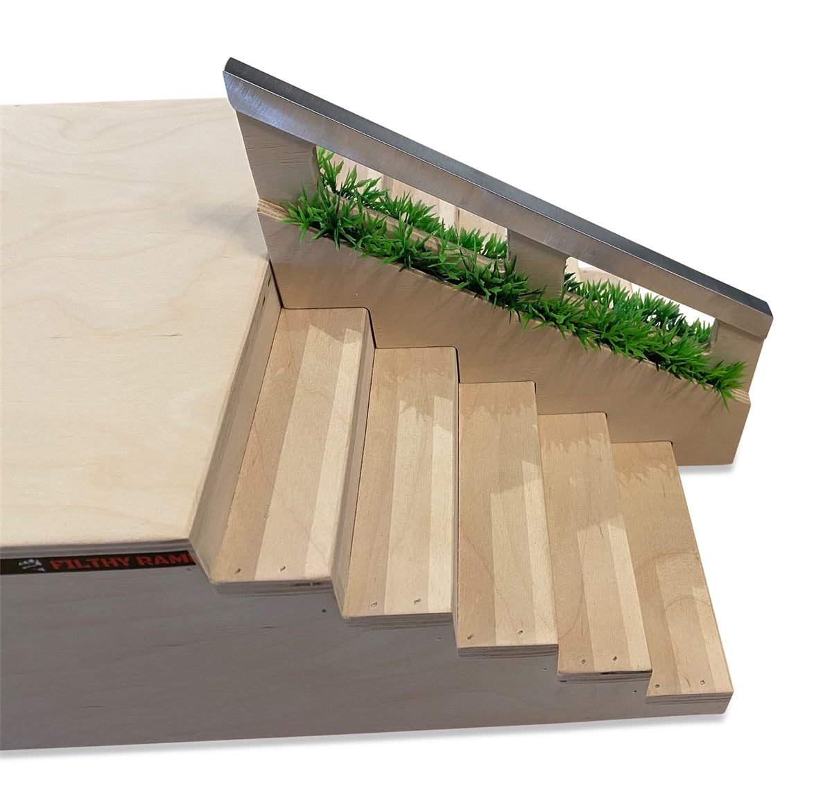 Filthy Fingerboard Ramps - 6 Stair Set Fingerboard Park Plaza