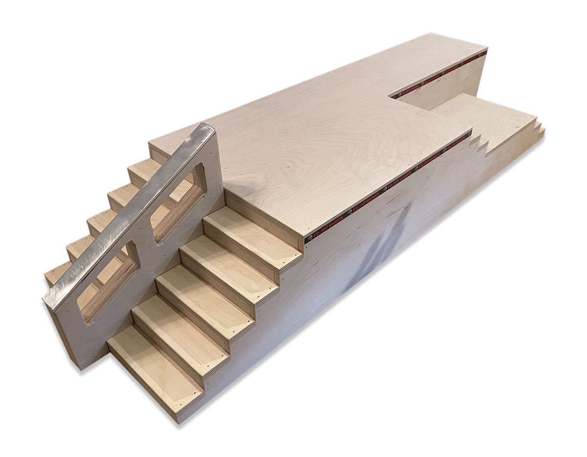 Filthy Fingerboard Ramps - 6 Stair Set Fingerboard Park Plaza