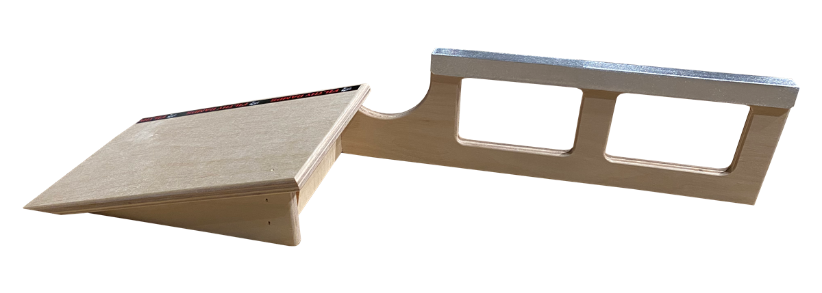Filthy Fingerboard Ramps - Kicker Hybrid Rail Combo