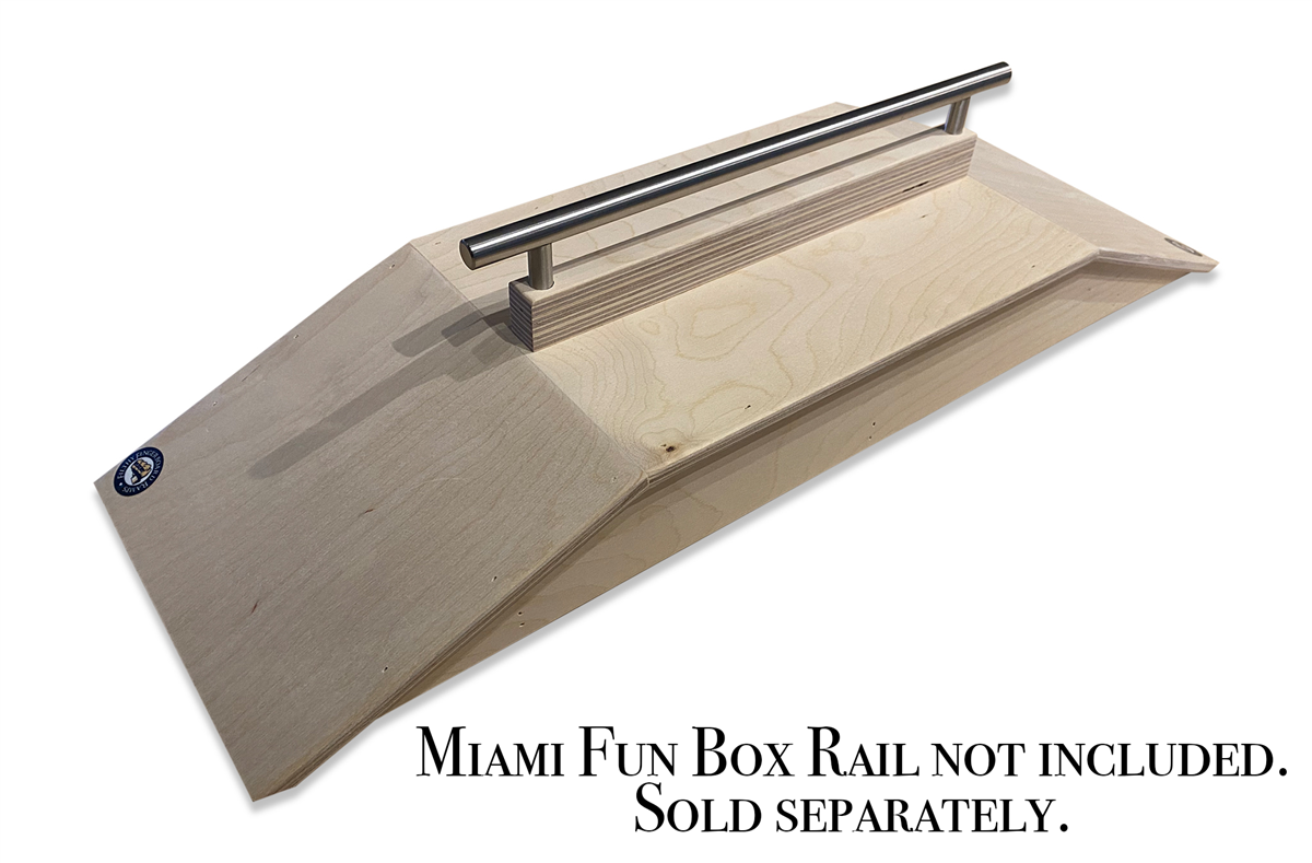 Filthy Fingerboard Ramps - The Miami Fun Box