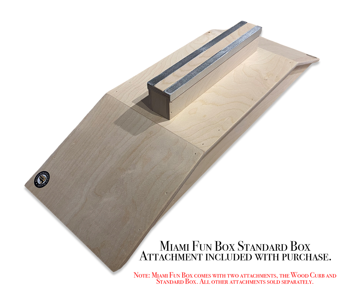 Filthy Fingerboard Ramps - The Miami Fun Box