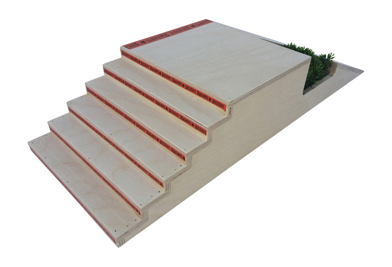 Filthy Fingerboard Ramps - The Big Mama 6 Stairs