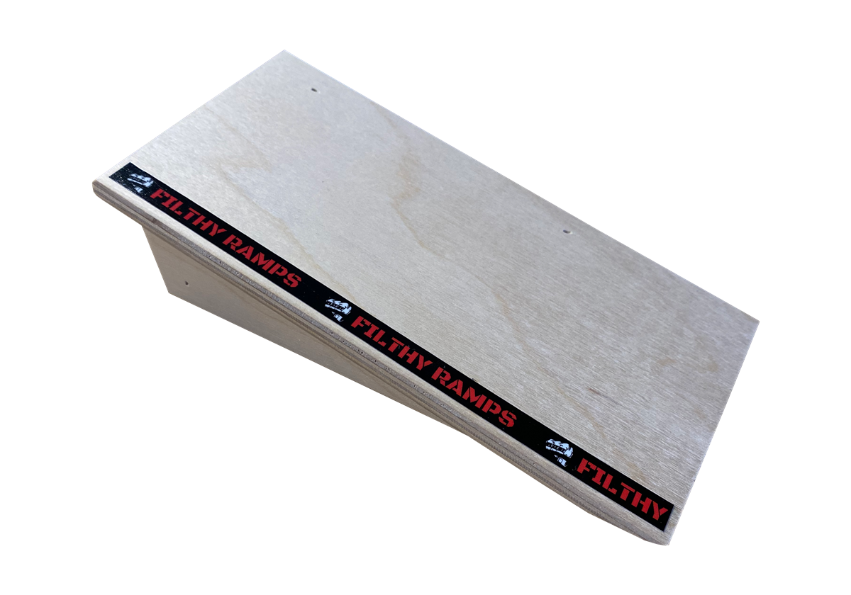 Filthy Fingerboard Ramps - Skinny Mini Pocket Kicker Fingerboard Ramp