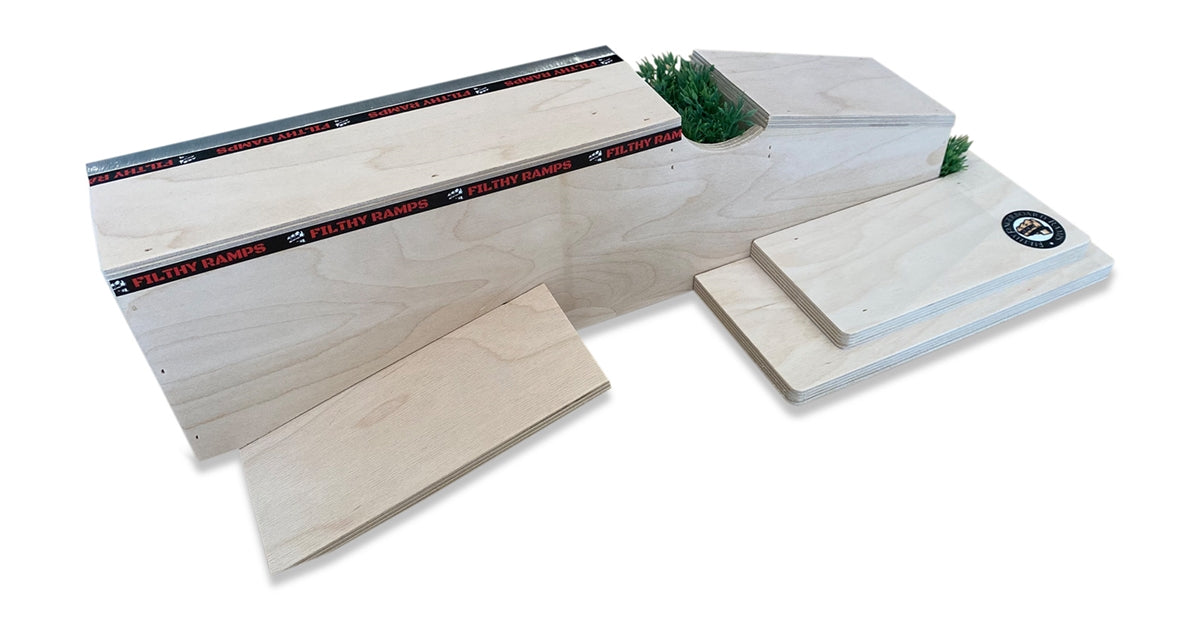 Filthy Fingerboard Ramps - So Cal Plaza