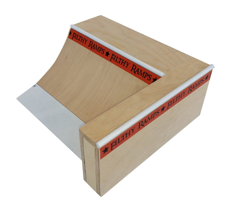 Filthy Fingerboard Ramps - Maze Fingerboards Quarter pipe/pill box combo