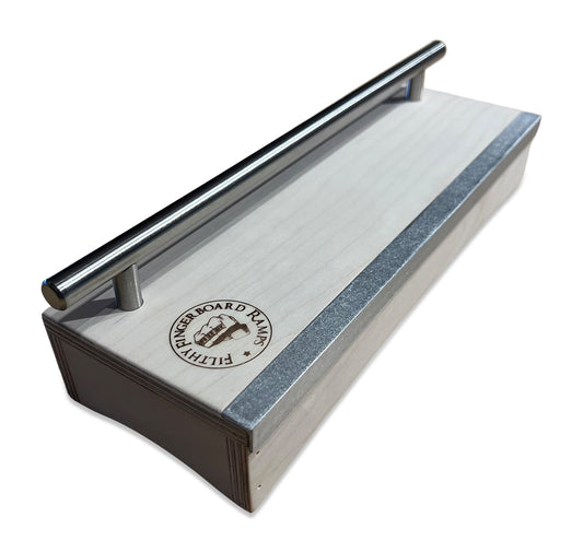 Filthy Fingerboard Ramps - Mini Manual Pad with Ledge and Rail - Medium Height