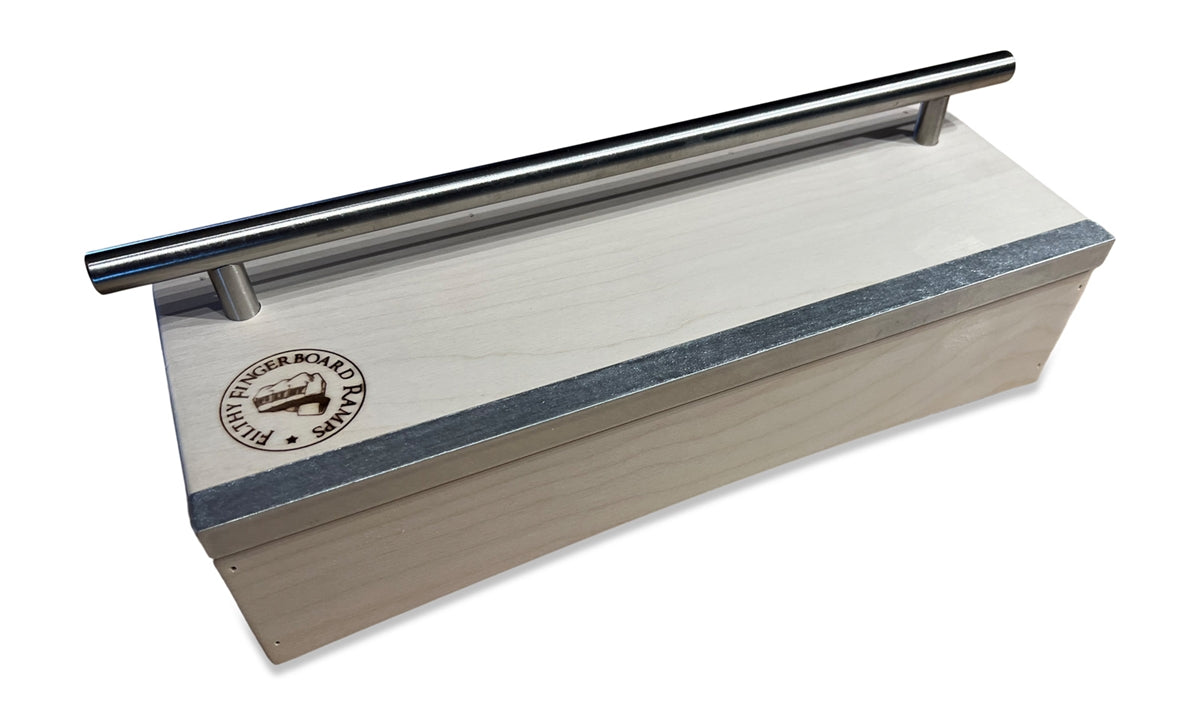 Filthy Fingerboard Ramps - Mini Manual Pad with Ledge and Rail - Medium Height