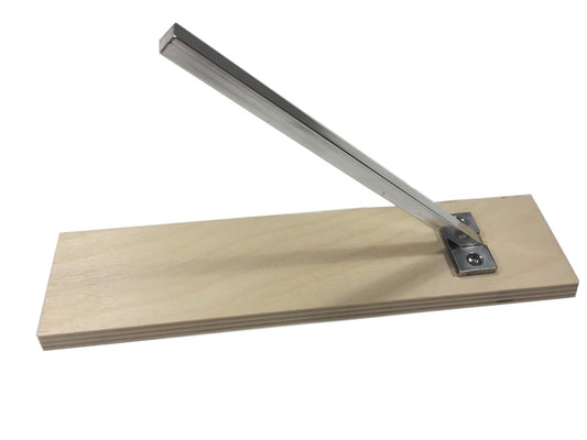 Filthy Fingerboard Ramps - Big Johnson Style Viagra Square Aluminum Pole Jam Rail