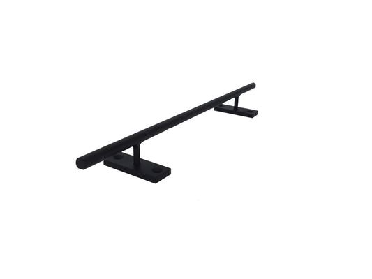 Filthy Fingerboard Ramps - Hang Low Steel Rail - Black