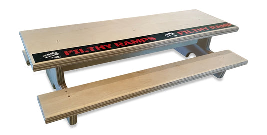 Filthy Fingerboard Ramps - Yosemite Picnic Table